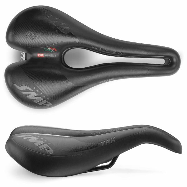 TRK Medium Gel -Wide and well-padded comfort saddle for