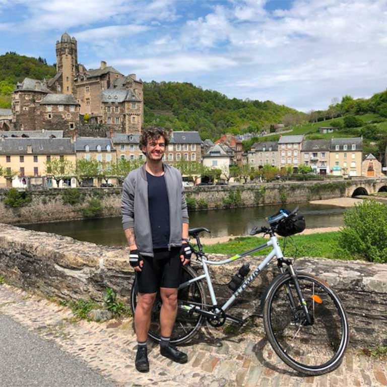 Geoffrey Bruyère's bike trip with Selle SMP